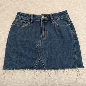 PacSun Blue Denim Skirt